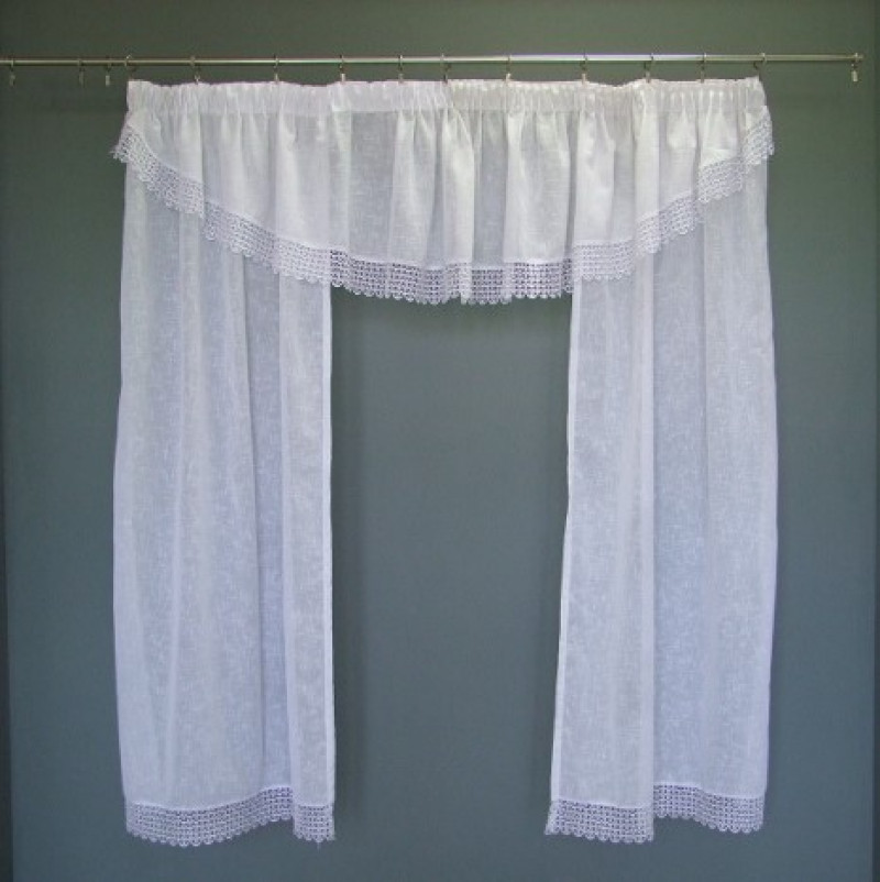 Hotová záclona záves tkanina ľan