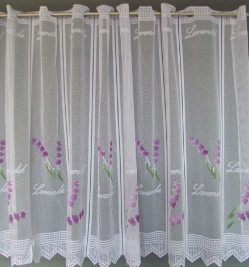 Záclona Levandula